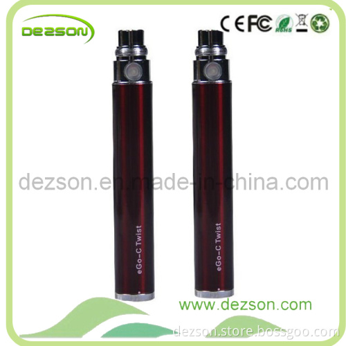 EGO Twist with Changeable Voltage Battery! ! ! Hot Selling Variable Voltage EGO C Twist
